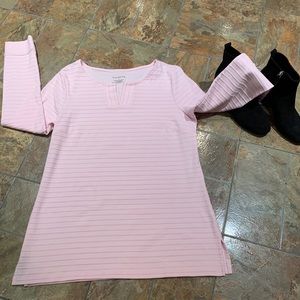 Talbots Pink Top